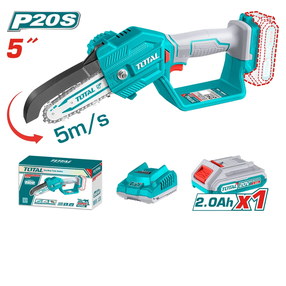 TGSLI20581 Li-ion სასხლავი ხერხი