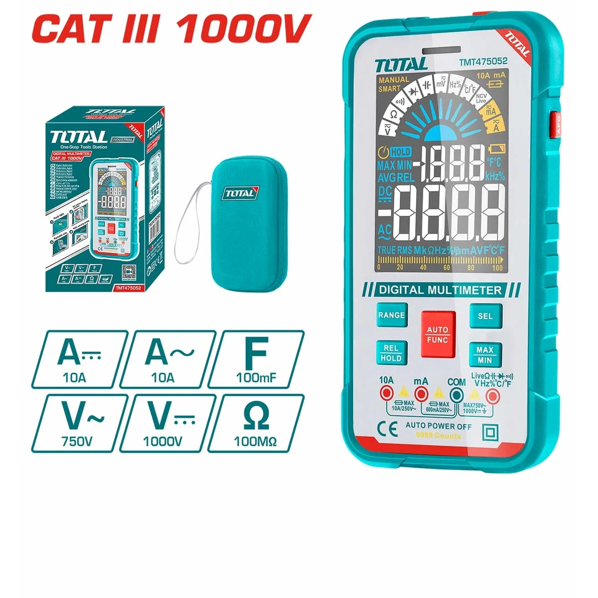 TMT475052 ციფრული მულტიმეტრი